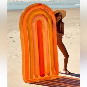 Sunnylife Rainbow Luxe Lie-On Flat Rainbow Float